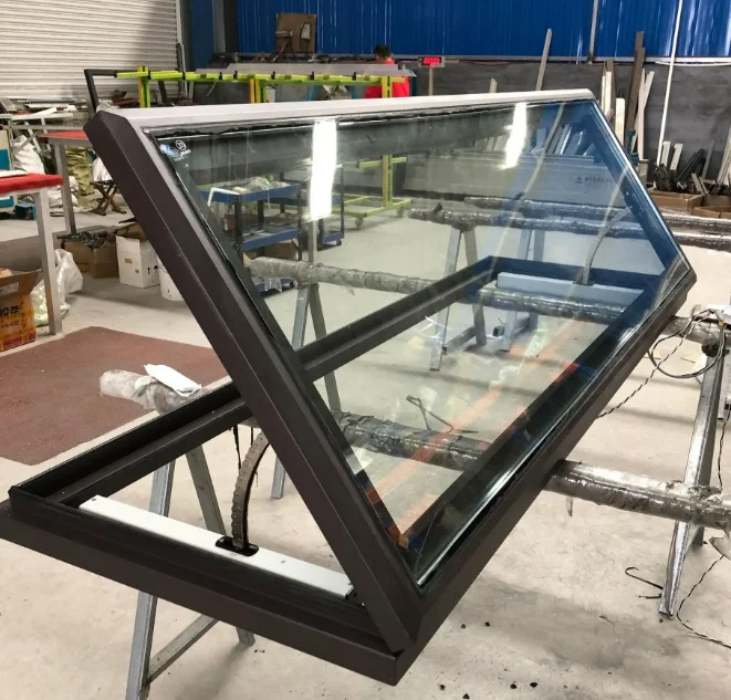 Factory customized style and size, fully automatic double-layer tempered glass sliding sunroof