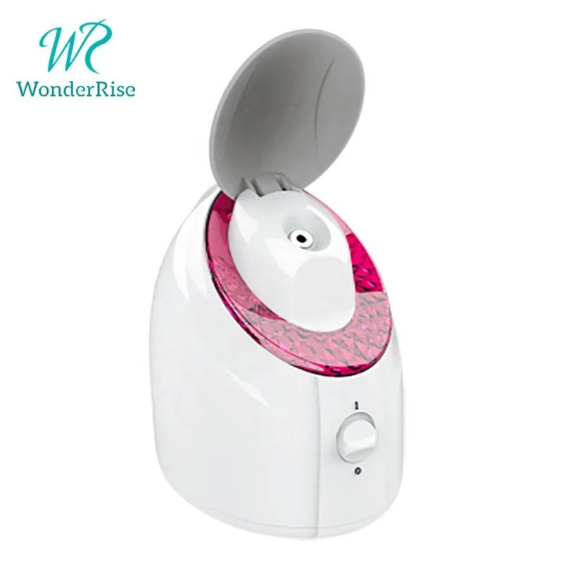 Electric Hot Spray Mist Facial Steam Home Spa Face Humidifier Facial Steamer with Dustproof Cover