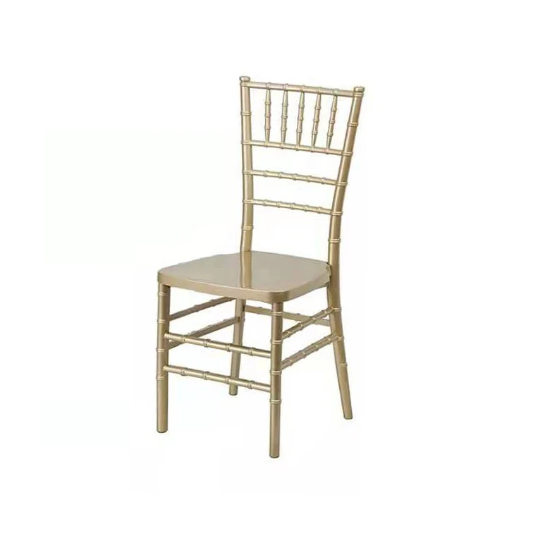 Wholesale Common Used White Wedding Chairs Stackable Banquet Hall Stacking Chiavari Cheap Bamboo Chair Party Event Tiffany