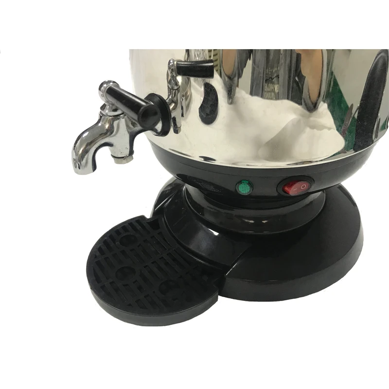 4L beautiful electric stainless steel Turkish tea kettle maker samovar