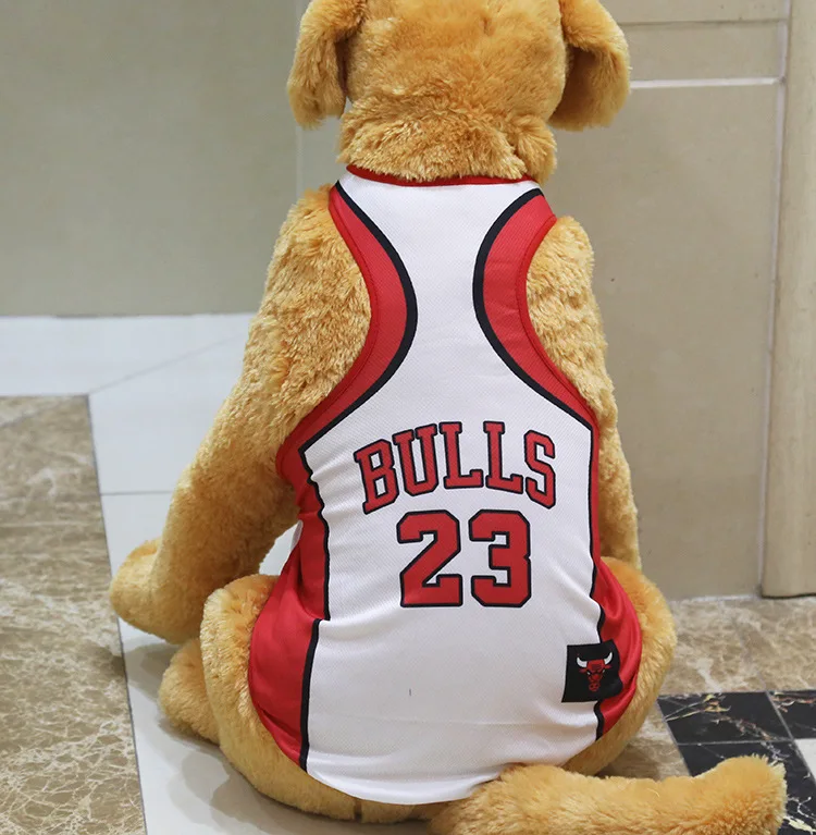 Hot sale blank dog jersey custom pet jersey for dogs football  luxury dog pet clothes