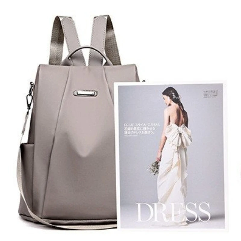 Wholesale New Fashion Womens Backpacks Korean University Casual Anti-Theft travel Oxford Backpack