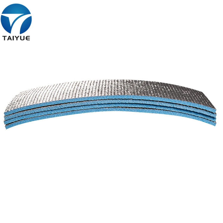 Огнестойкий отражающий изоляционный материал из алюминиевой фольги с подкладкой из майлара