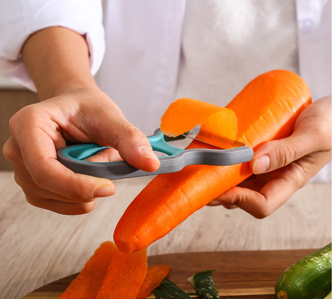 Новый дизайн Домашняя кухня фруктов и овощей нож для очистки комплект одежды из 3 предметов овощи фрукты инструменты