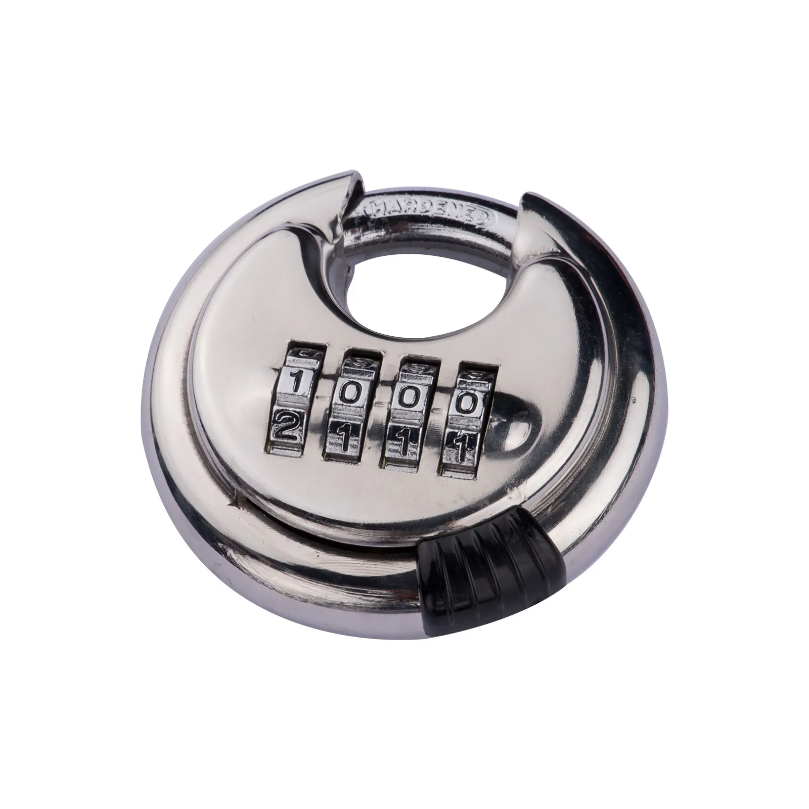 4 цифры комбинации 201 # дисковой замок Heavy Duty Высокая безопасность замки пусковой площадки Анти-кражи нержавеющей стали круглый диск дверные замки 70 мм