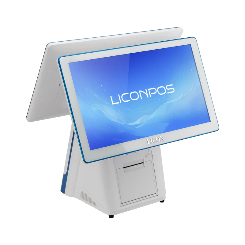 Licon 15.6' Retail POS Terminal All In One Touch Screen POS System Point Of Sale Machine Cash Register