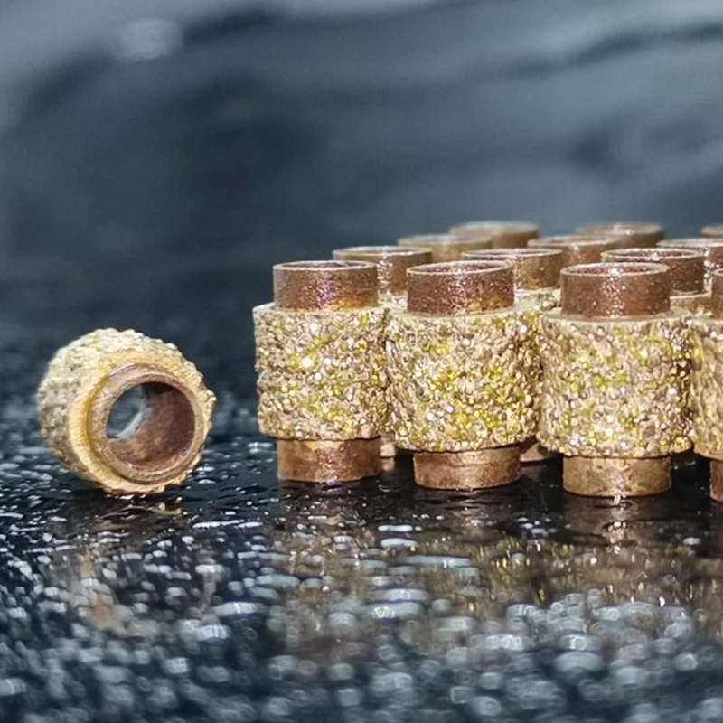 Steel iron metal cutting diamond wire saw Multi-layer Electroplated diamond wire saw rope for 100% steel cutting