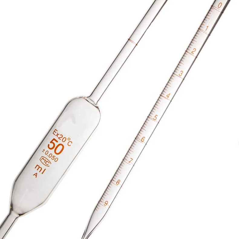 Lab Serological Glass Graduated Measuring Pipette