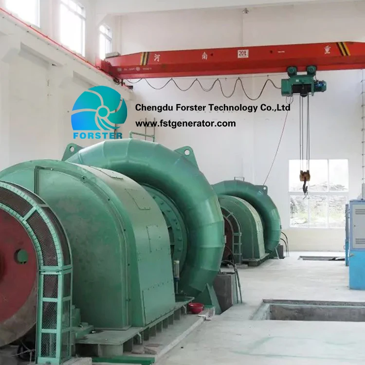 Factory Price Customized 50kw To 500kw Horizontal Francis Turbine For Hydro Power Plant Equipment