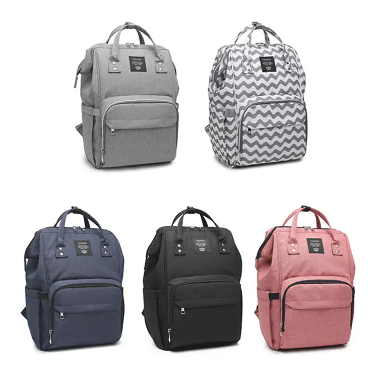 Lequeen Fashion Baby Care Women Pregnant Maternity nappy large capacity mom mummy baby backpacks