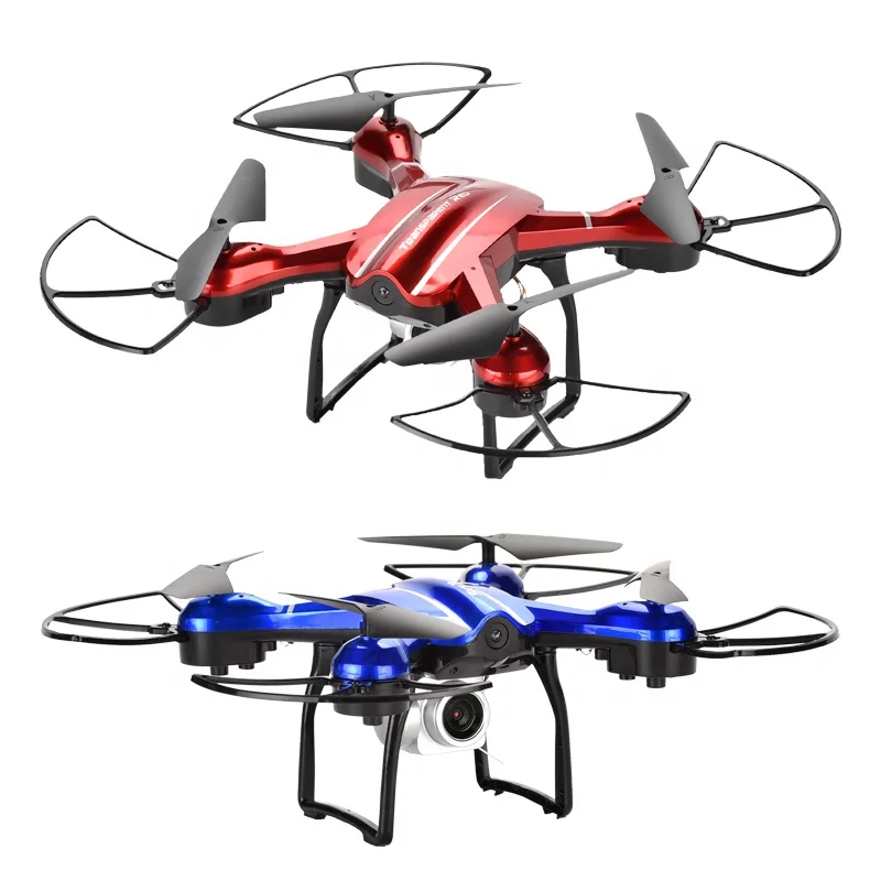 2.4G 360 degree rolling stunt cool flying quadcopter led light fixed height rc remote control drone toy with HD camera