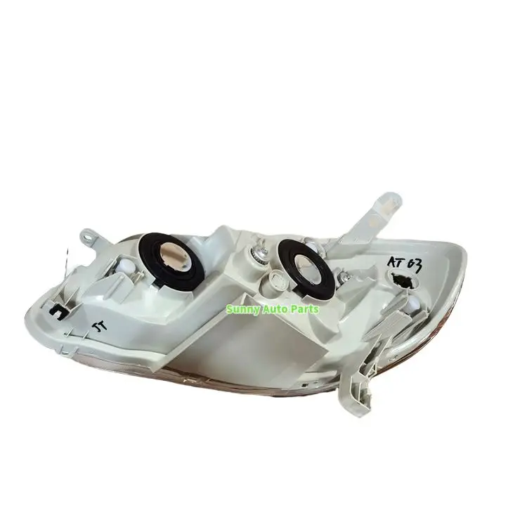 03 Corolla сша глянцевый черный налобный фонарь для Toyota Altis Matrix 2002 2003 2004 2005 2006 2007
