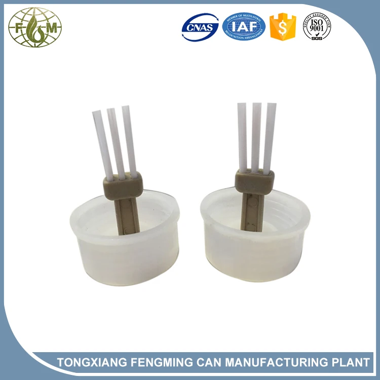 
100ml pvc adhesive metal can with plastic application brush cover tin can manufacturing plants 