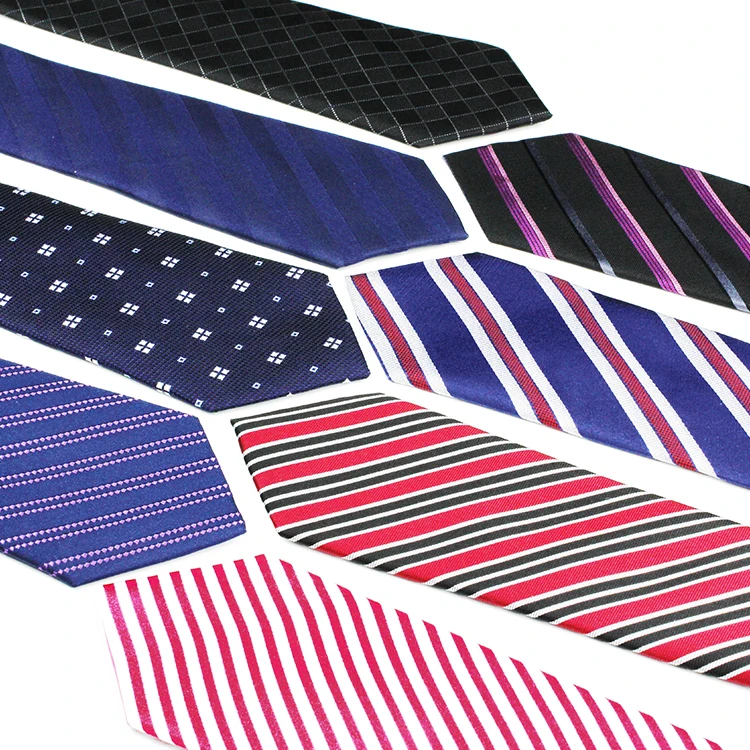 Custom Sublimation Necktie Striped Mens Ties Silk Box Set Normal Twill Silk Ties For Men Italian