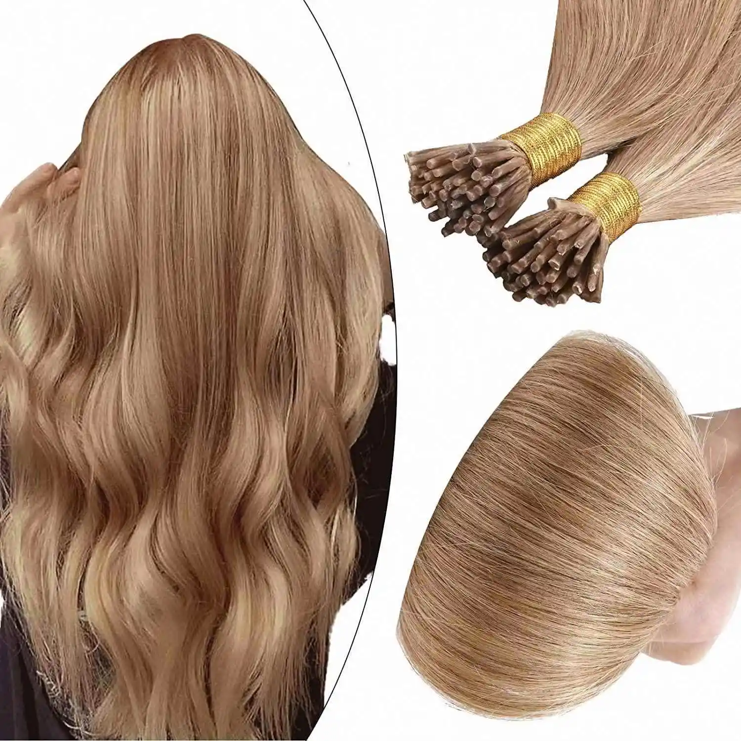 Amygirl Remy Италия кератин I tip Наращивание волос 1 г Stick Mini Tip кутикулы выровненные натуральные волосы