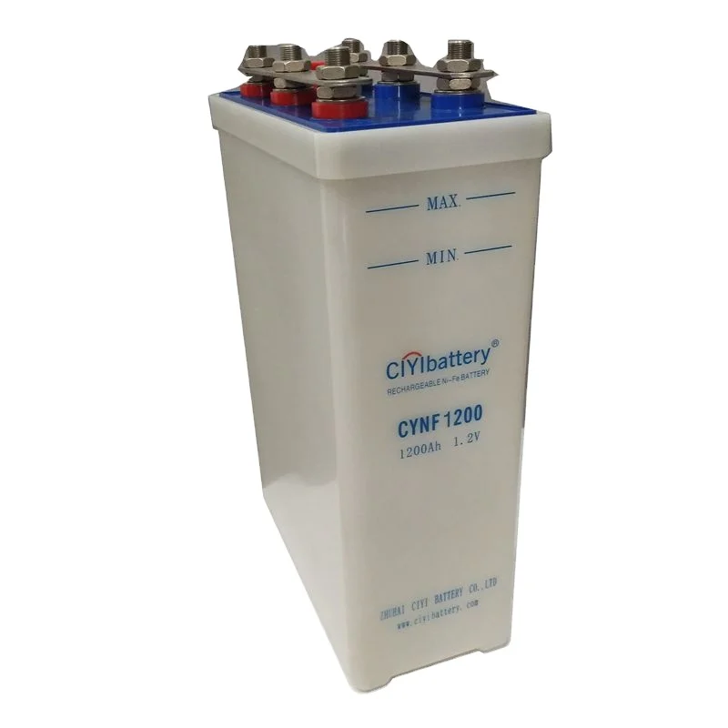 Ni-Fe Battery CIYIBattery Green Energy Storage Batteries Nickel Iron Batteries CYNF1200 1.2V  12V 24V 48V 1200AH