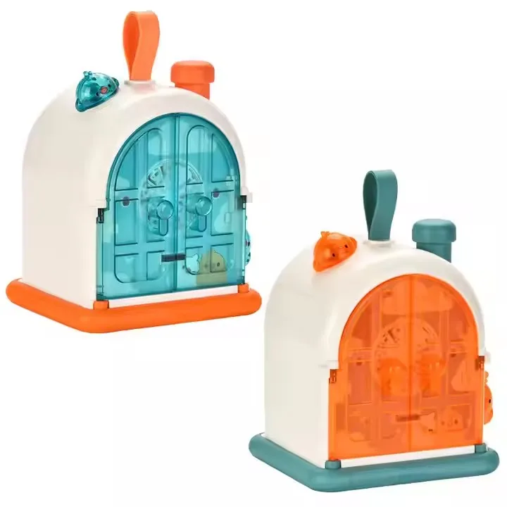 Dreamy House Bubble Machine Toy With Light Automatic Fantasy Bubble Blower Machine Toy Outdoor Soap Water Toy Best Gift For Kids