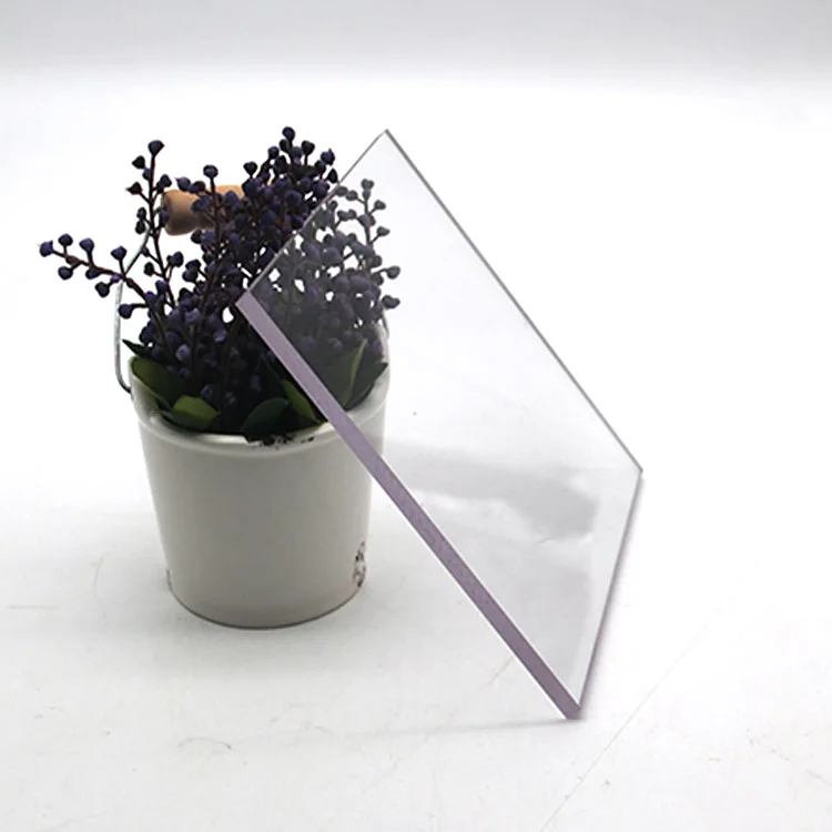 UV Blocking Anti-scratch 6mm Transparent Solid Polycarbonate Wall Sheet For Sound Barrier