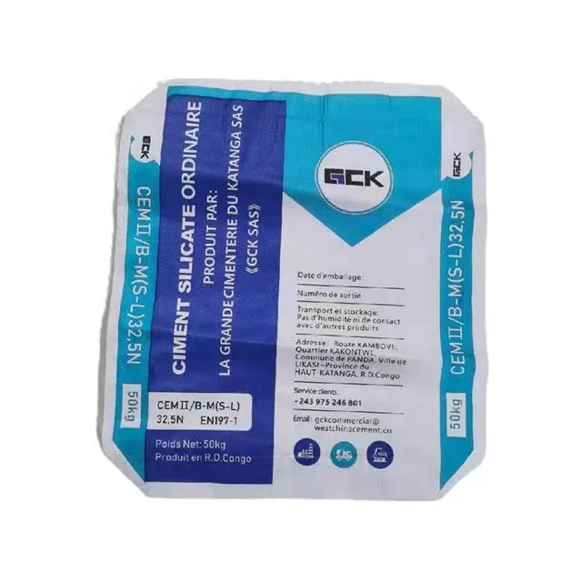 
Accept Custom Logo Order 25kg and 50kg pp ad star plastic/Kraft paper block bottom valve cement bag Cheap price 