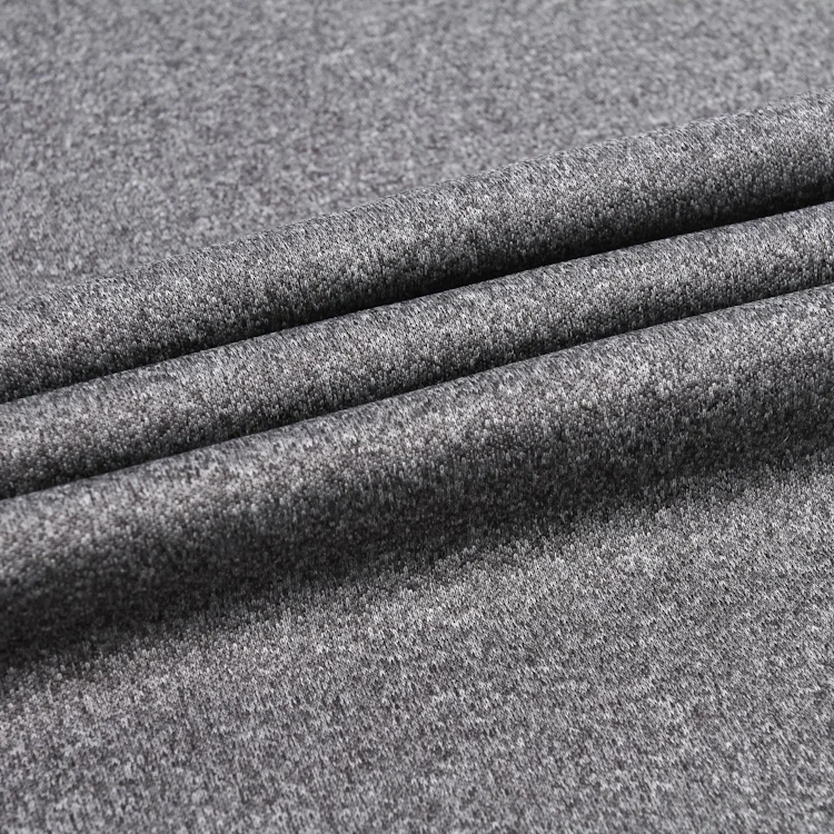 High quality wholesale warm cd yarn interlock fleece fabric 100% polyester bonded micro polar fleece fabric for clothing