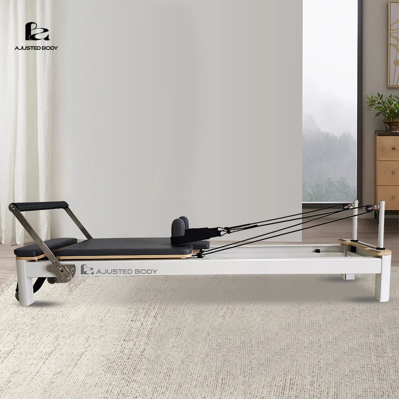 Home gym oak paint core bed wooden fitness balance exercise yoga equipment training special Pilates reformer custom logo