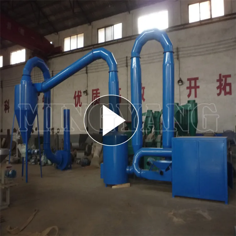 Сушильная машина для древесных опилок с потоком горячего воздуха