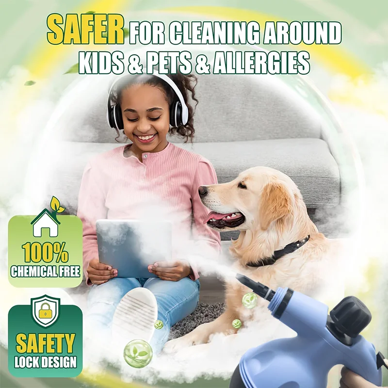 Factory Wholesale Portable Handheld Steam Cleaner Kitchen Range Hood Cleaning Machine Carpet Steam Cleaning Machine