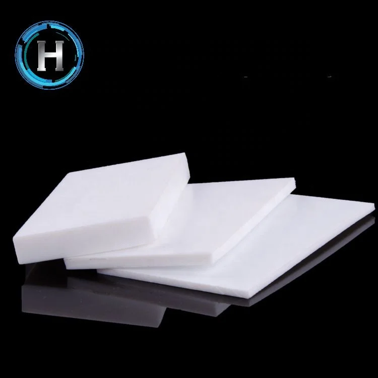 Smooth Clean PTFE Sheet PTFE manufacturer Tefloning plates 0.3mm to 300mm height custom size molded and Skived PTFE Sheet