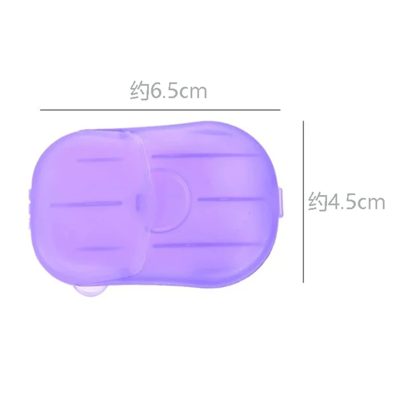 Wholesale Box Paper-Soap Slice Hand Washing Disposable Travel Portable Soap Paper