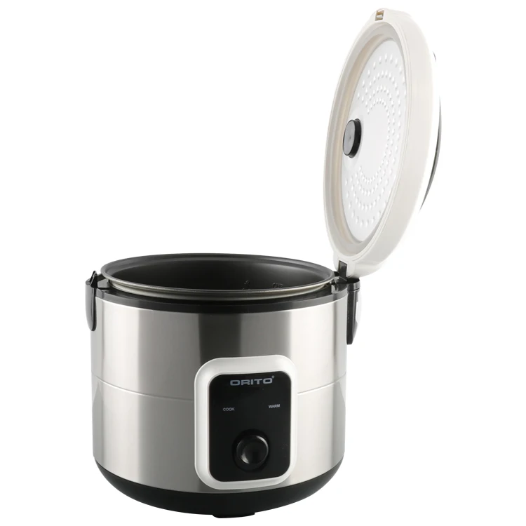Promotional Price Kitchen Appliances Electrical Rice Cooker Deluxe Style with Colorful Stainless Steel Shell