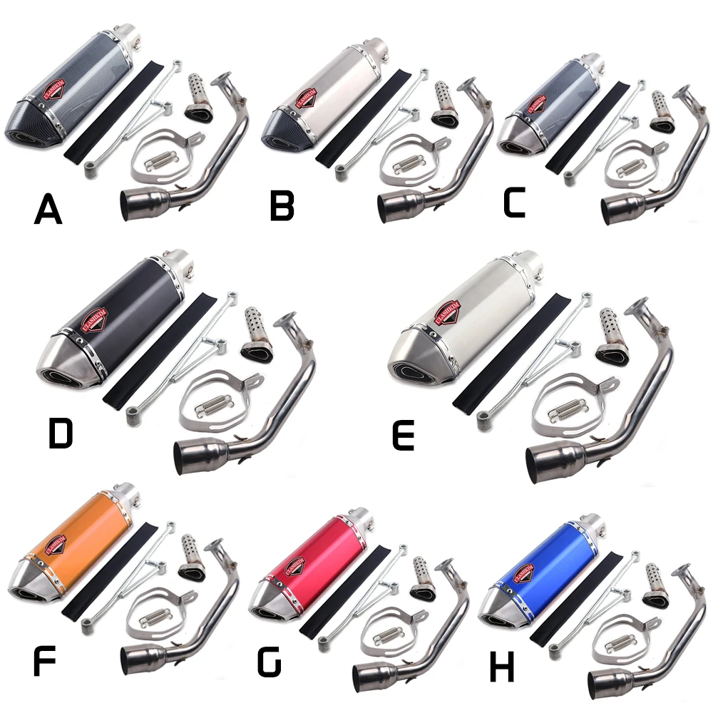 GY6 125 EFI мотоцикл SILENCAR GY6 125 150 скутер EFI глушитель 157QMJ 152QMI выхлопные газы