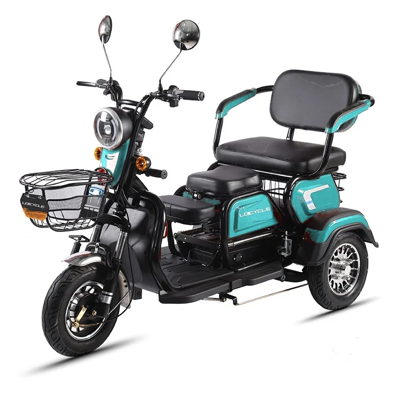 Wholesale New style high quality Electric Tricycle e bike Three-Wheeler for Adult