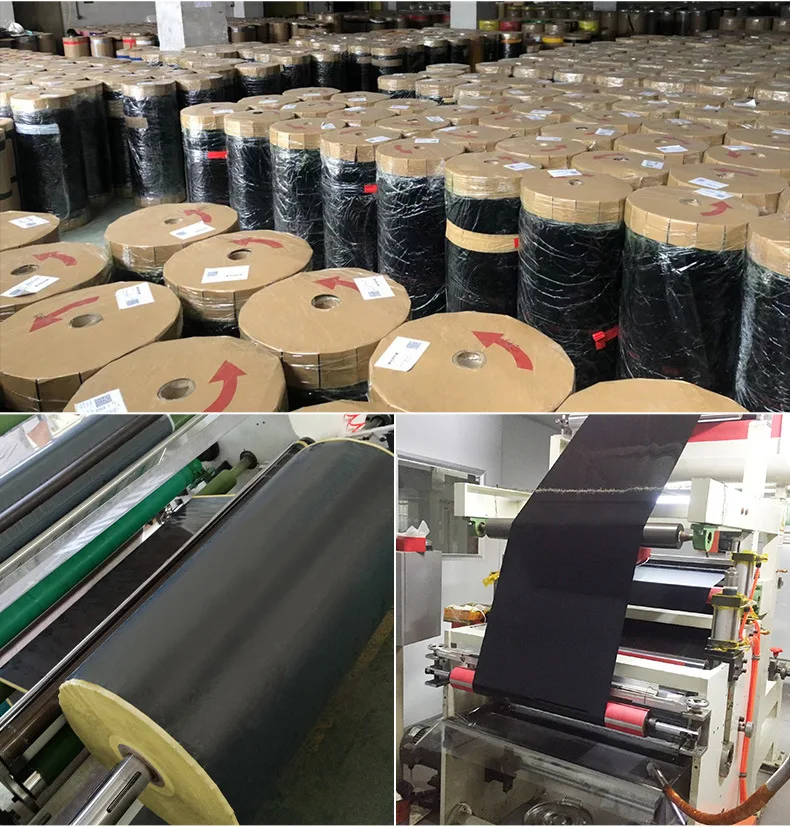 25 mm Black Insulating High Adhesive Custom Sticker Cellulose Acrylic Brown Acetate Tape Fabric