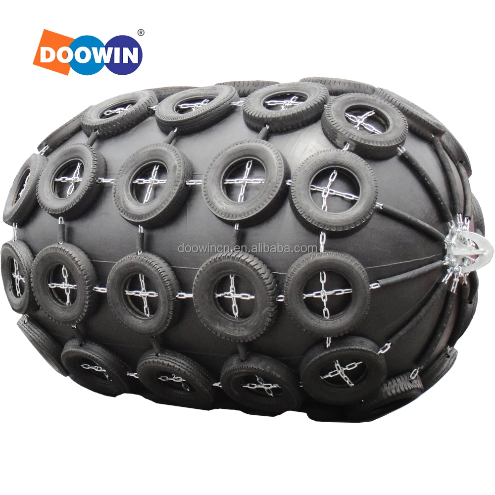 CCS Approved Floating Dock Pneumatic Yokohama Type Rubber Fender For Boat