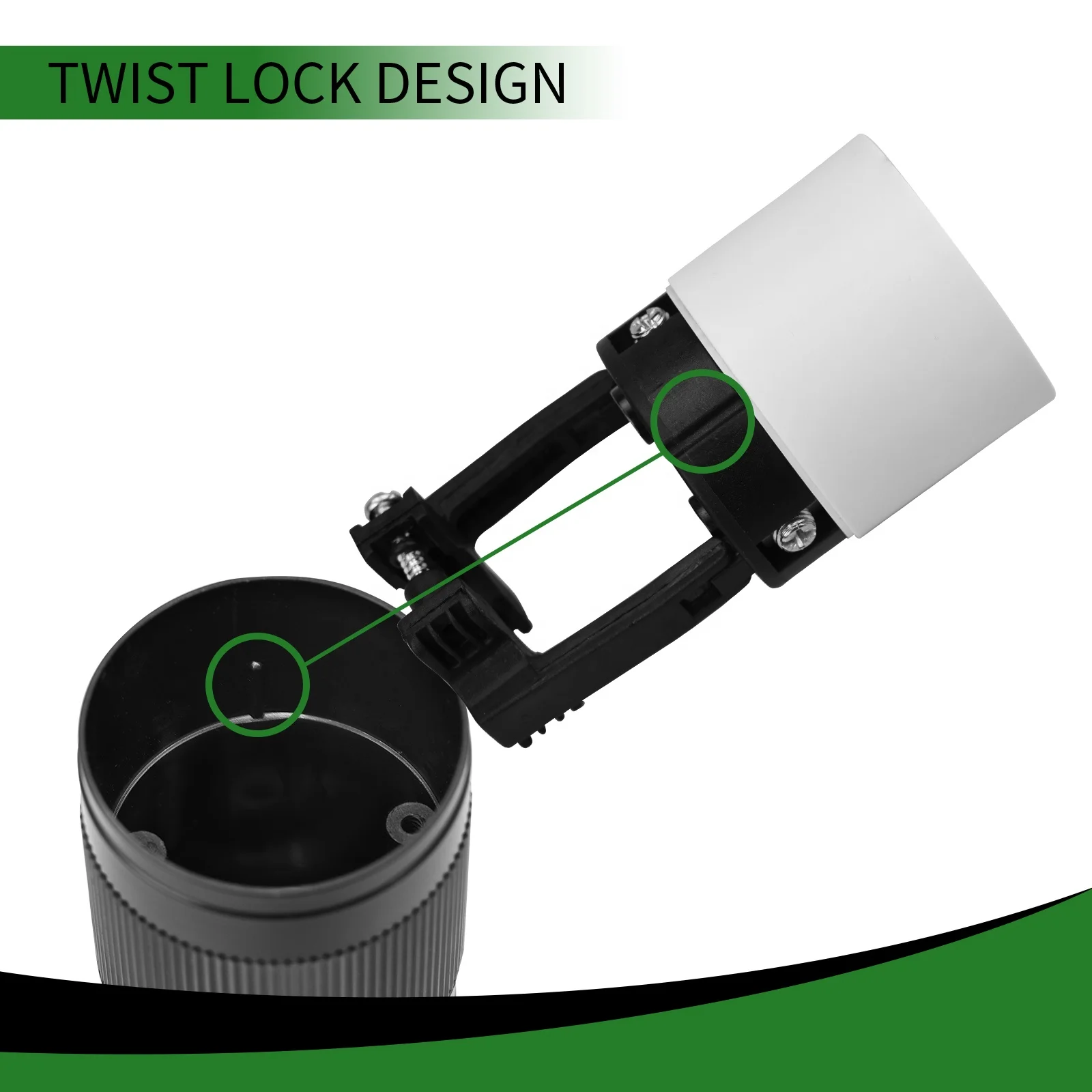 J01 50 Amp Twist Lock Plug LL550P CS6365 Generator Power Cord Connector