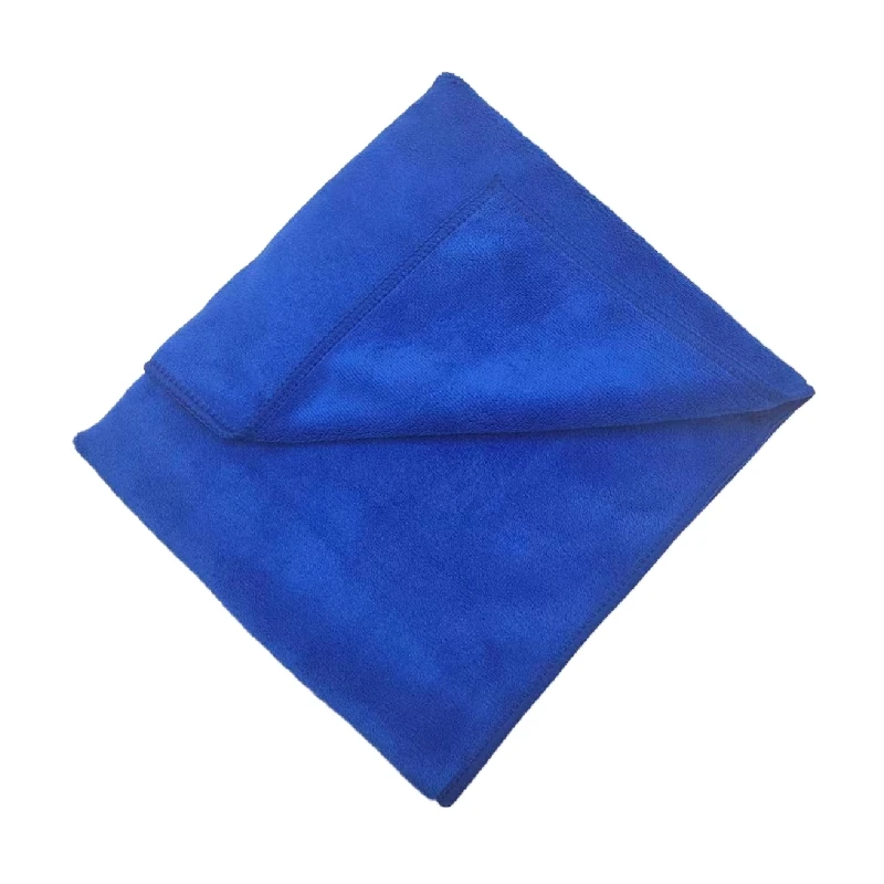 80% Polyester 20% Polyamide 450gsm 40x60cm Weft Microfiber Towel Soft and Strong Absorbency Microfiber Car Washing Drying Towel