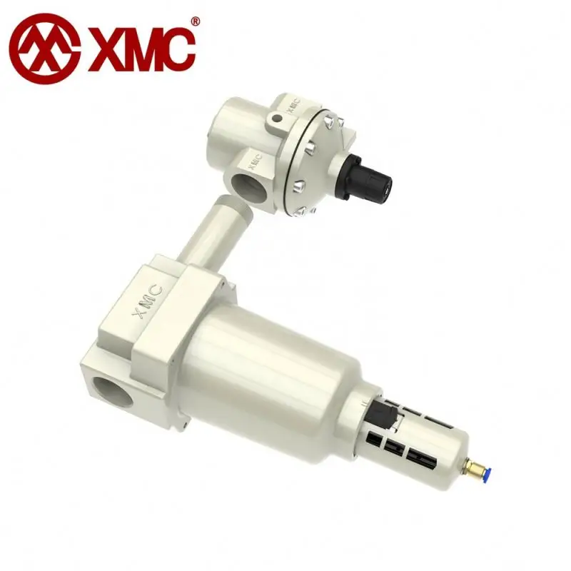 XMC Air Filter Assembly with Precision Air Flow Regulator Pneumatic Industrial Compressed Filter Portable Air Source Treatment