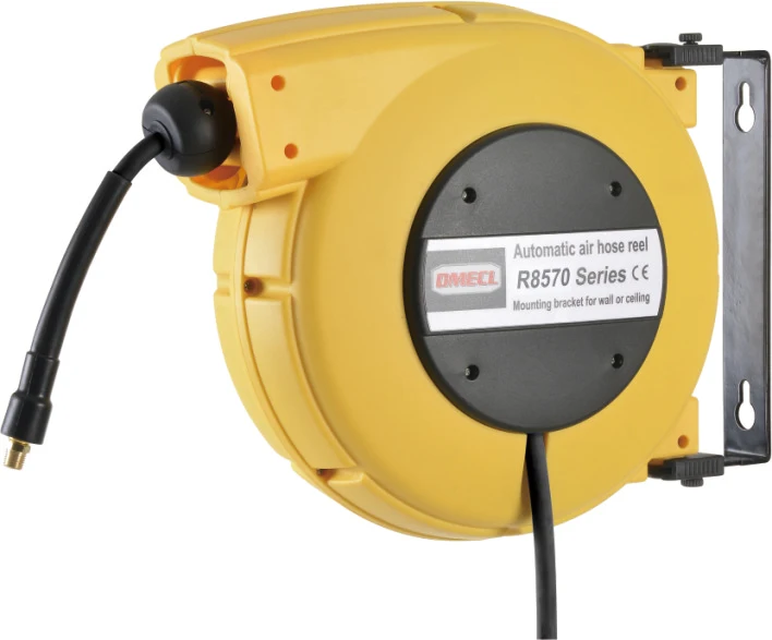 Hose Reel Automatic Retractable Low Pressure Hose Reel Air/Water 1/2' inch. x 50 ft MAX.300PSI