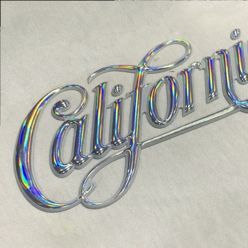 Custom Screen Printing 3d Silicone Hot Press LOGO Labels Rubber Patches Iron On Sticker Vinyl Heat Transfer Logo For Clothing