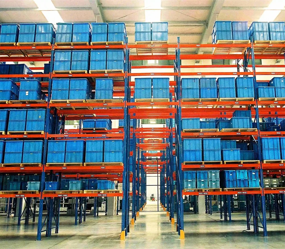 Nanjing A-Plus Factory Manufacture Storage Racks Cold-rolled Steel Heavy Duty Box Beam Pallet Racking