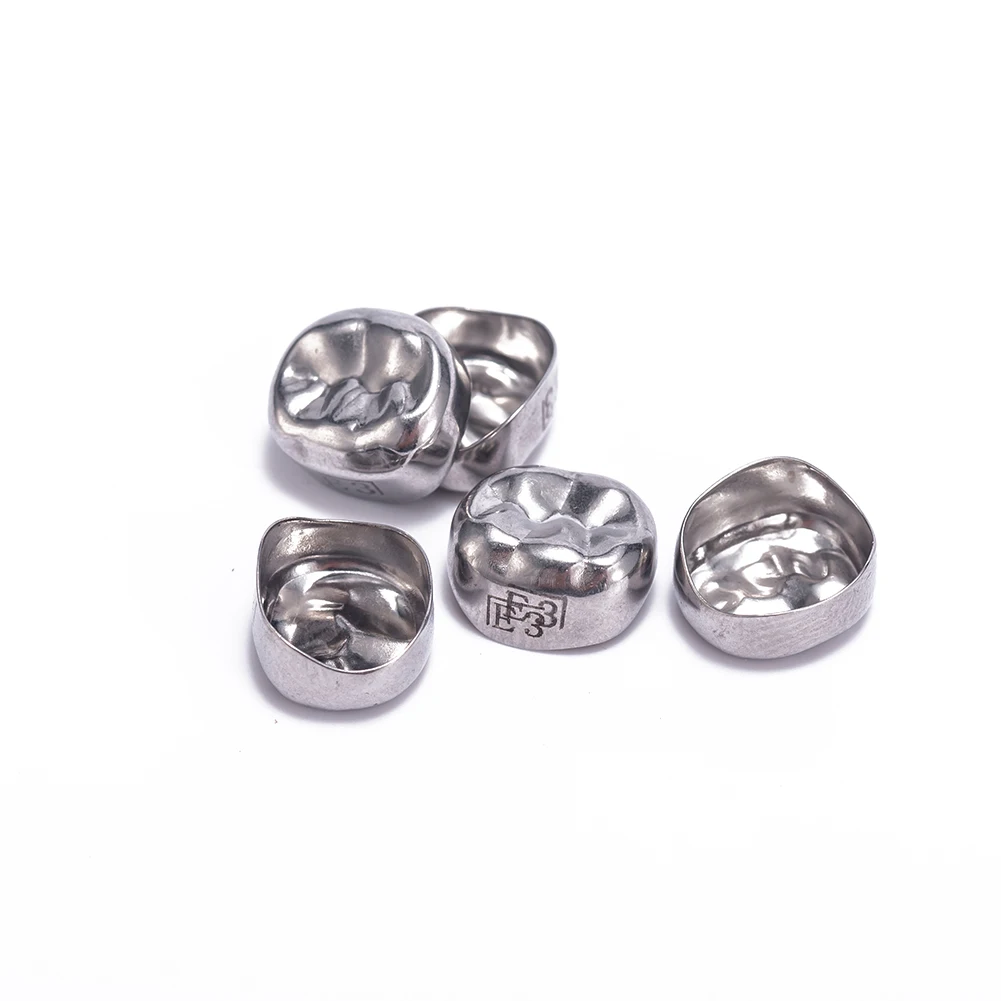 Easyinsmile Primary Molar Stainless Steel Dental Crown for kid and adult