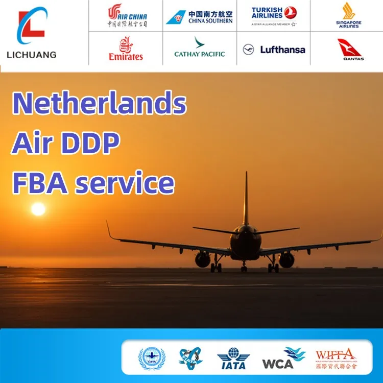 Amazon Fba Air Freight Forwarder Logistics Ddp Door To Doo China To Netherlands/Amsterdam By Shenzhen shipping company
