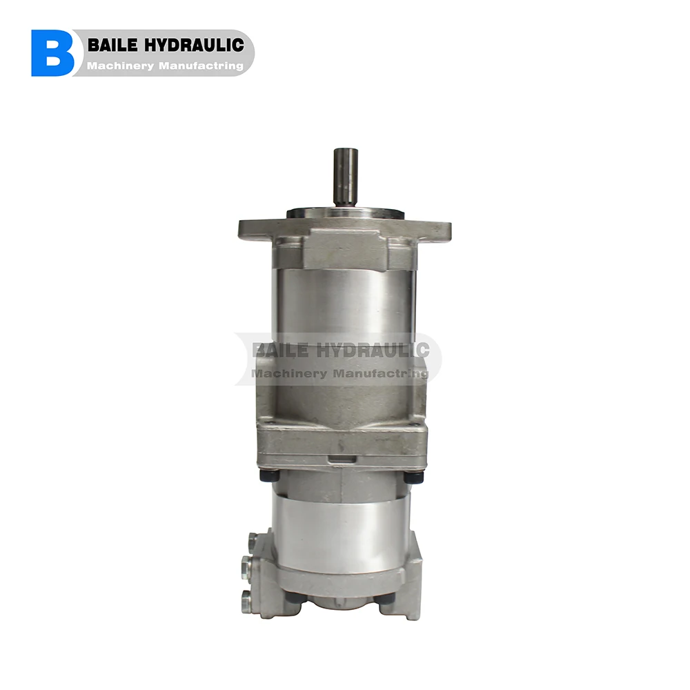 705-52-42090 705-52-42100 705-52-42220  KOMATSU Hydraulic Gear Double pump For dump truck  HD785-3
