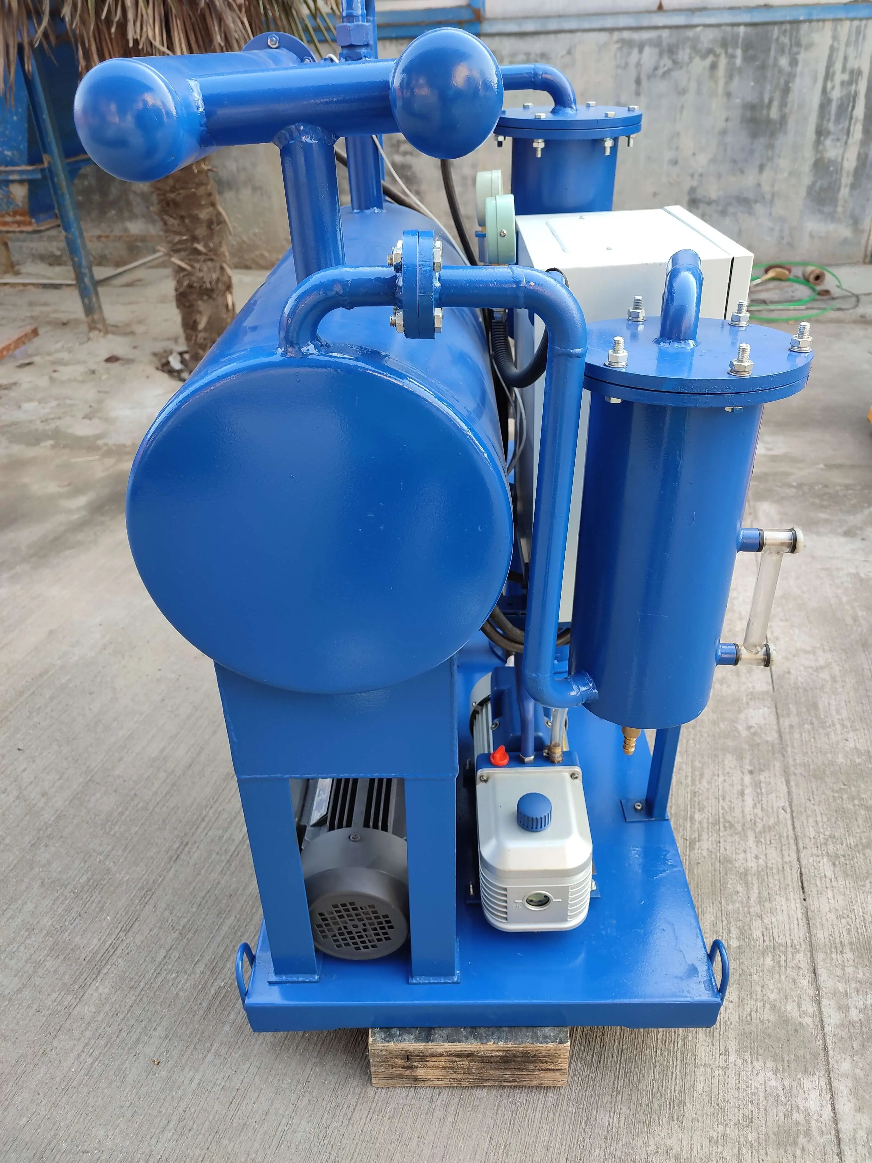 Oil Water Removal Degassing Impurities Remove Insulation Oil Purifier Equipment AOP-1V-100 with Vacuum Pump