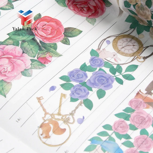 Adhesive Personalized Customised Washi Tape