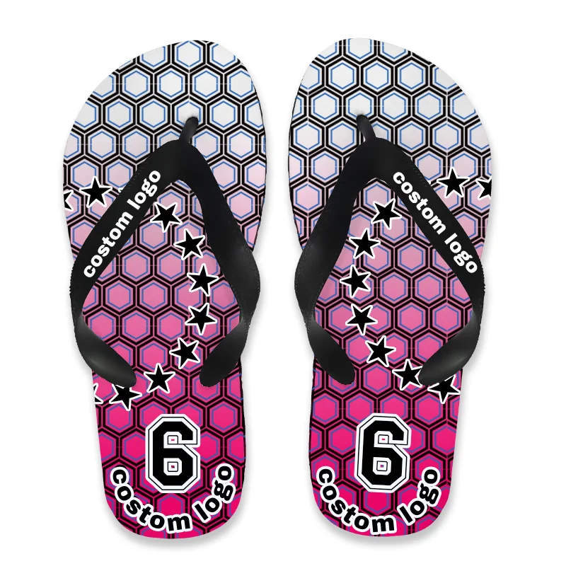 buy wholesale Guaranteed quality proper price cheap strap beach adult cushioned rubber branded PE open toe flip flops for resell