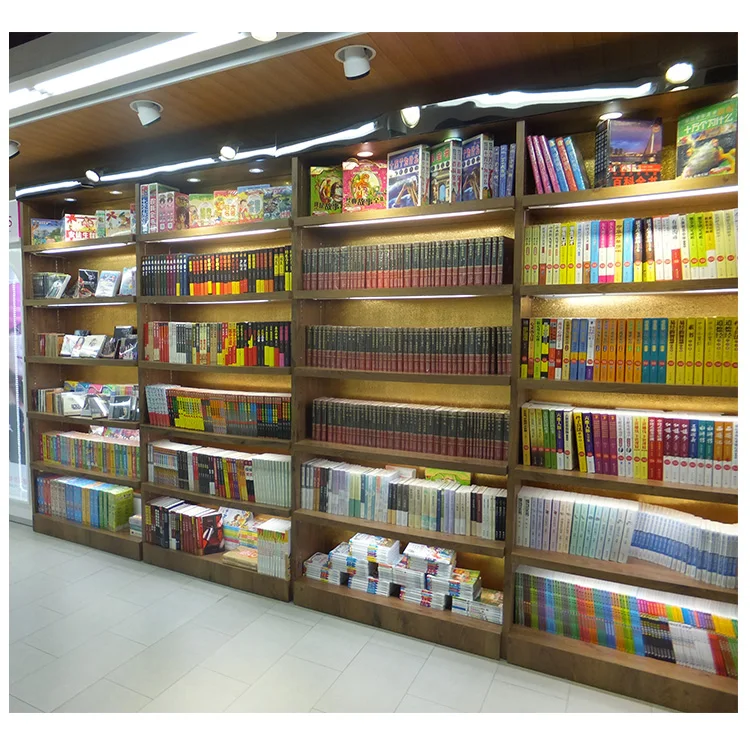 2022 Modern commercial book retail shelf wall mount book shelf for kids room
