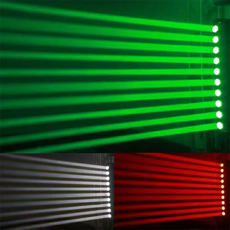 10x40w Rgbw 4in1 Led Beam Moving Head Light for Dj Disco and Nightclub Bar