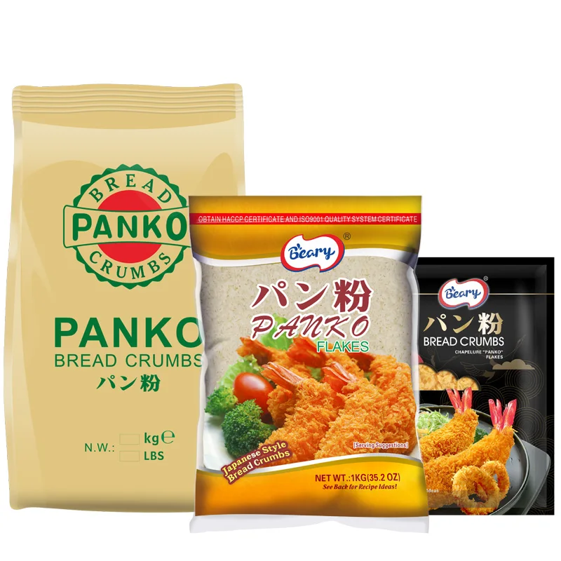 Хлебные крошки Panko в японском стиле производитель хлебных крошек с сертификатами BRC BSCI Halal