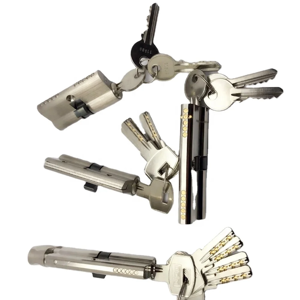 6 pins Zinc alloy euro profile mortise lock cylinder